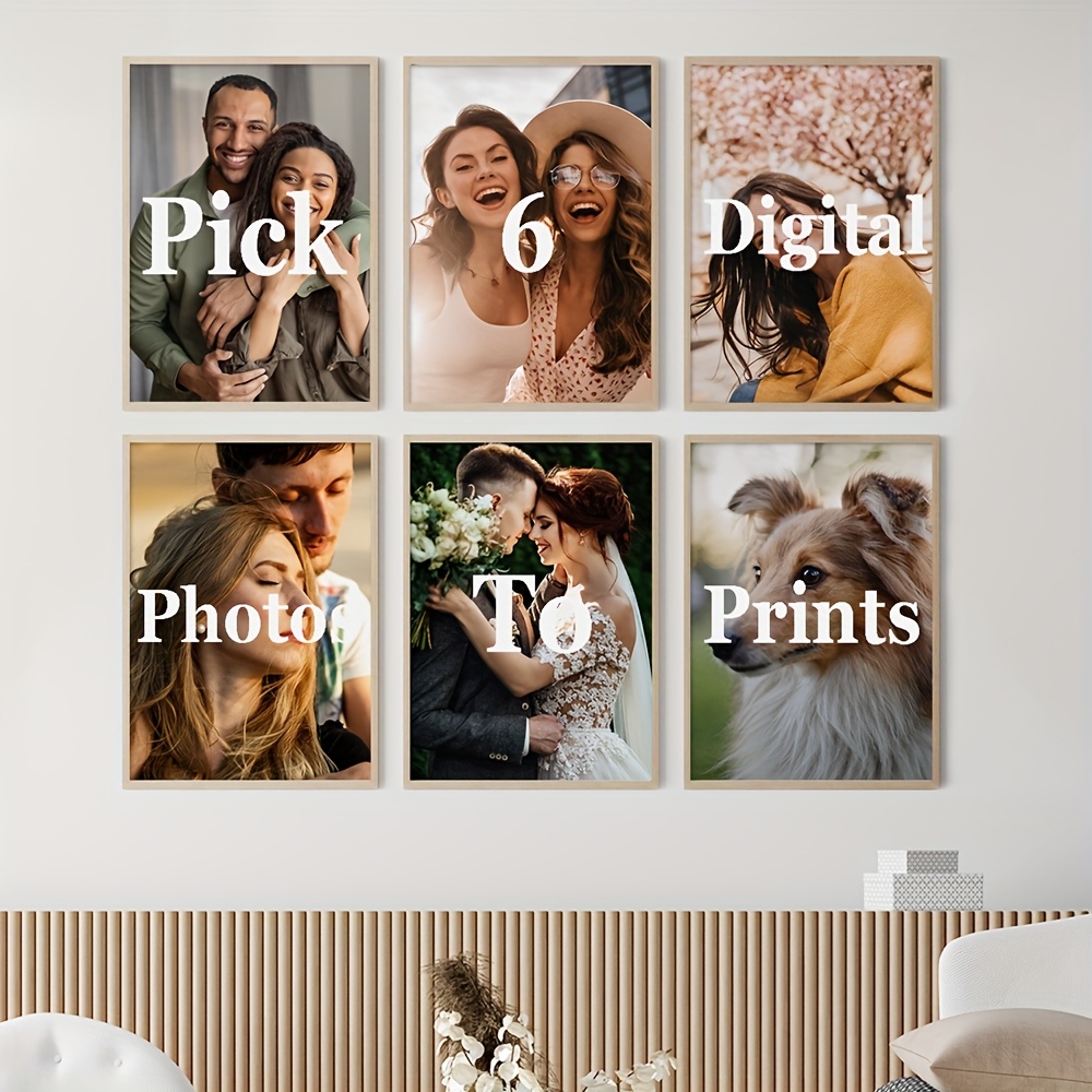 6pcs/set Custom Canvas Prints  - Photography Gallery recensione e prezzo